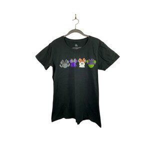 Disney Halloween T-shirt Black Youth Size Large